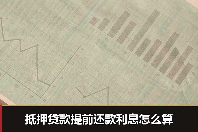 抵押贷款提前还款利息怎么算 抵押贷款提前还款利息怎么算
