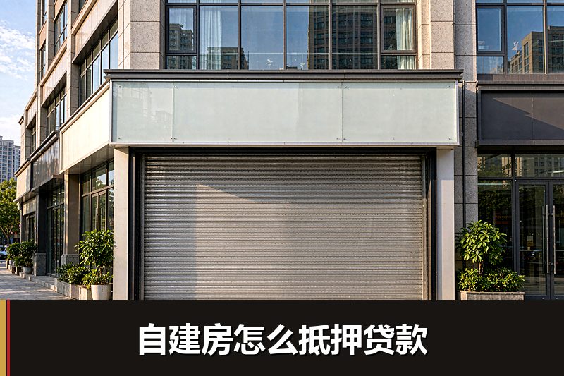 自建房怎么抵押贷款