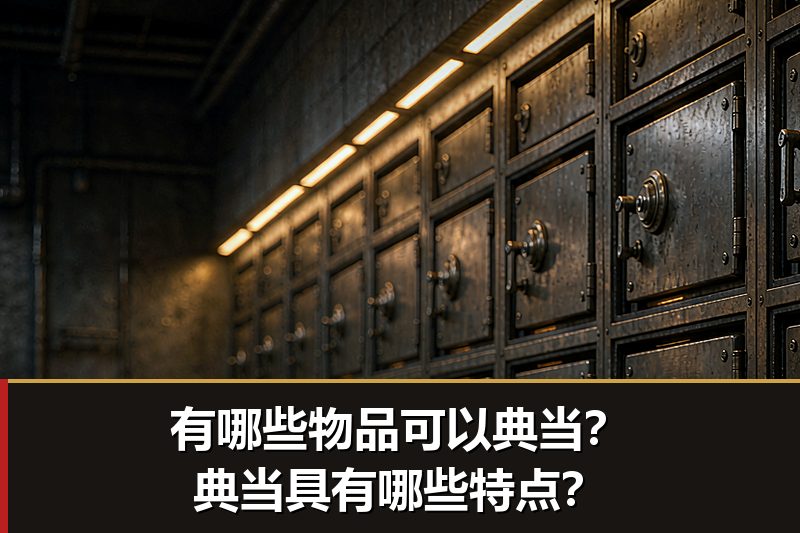 有哪些物品可以典当？典当具有哪些特点？