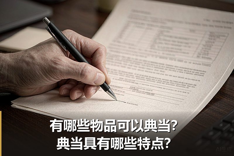 有哪些物品可以典当？典当具有哪些特点？