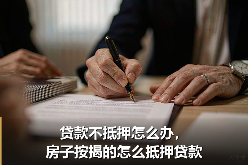 贷款不抵押怎么办,房子按揭的怎么抵押贷款 贷款不抵押怎么办,房子按揭的怎么抵押贷款