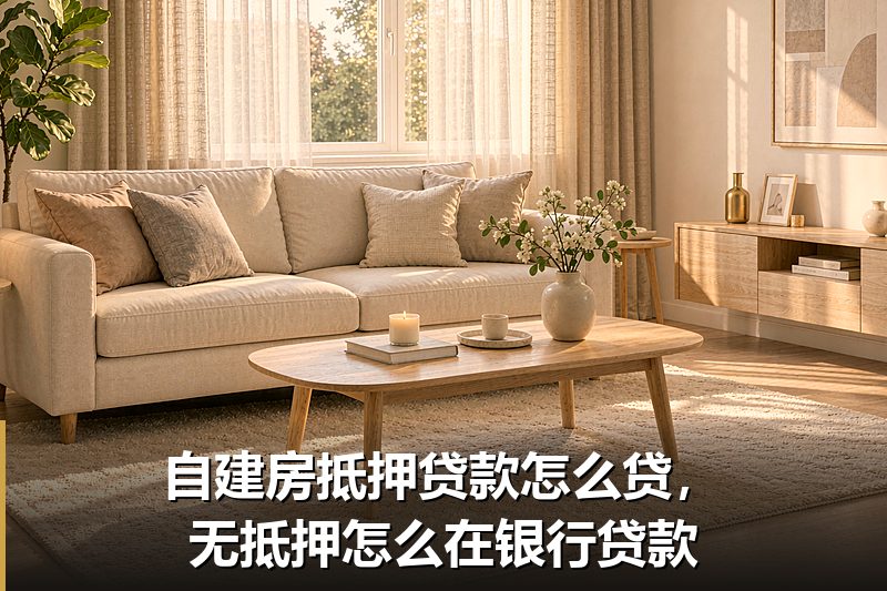 自建房抵押贷款怎么贷,无抵押怎么在银行贷款 自建房抵押贷款怎么贷,无抵押怎么在银行贷款