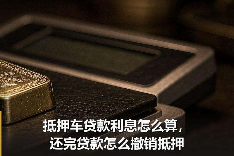 抵押车贷款利息怎么算，还完贷款怎么撤销抵押