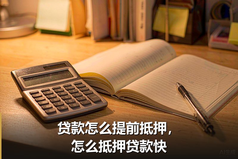 贷款怎么提前抵押,怎么抵押贷款快 贷款怎么提前抵押,怎么抵押贷款快