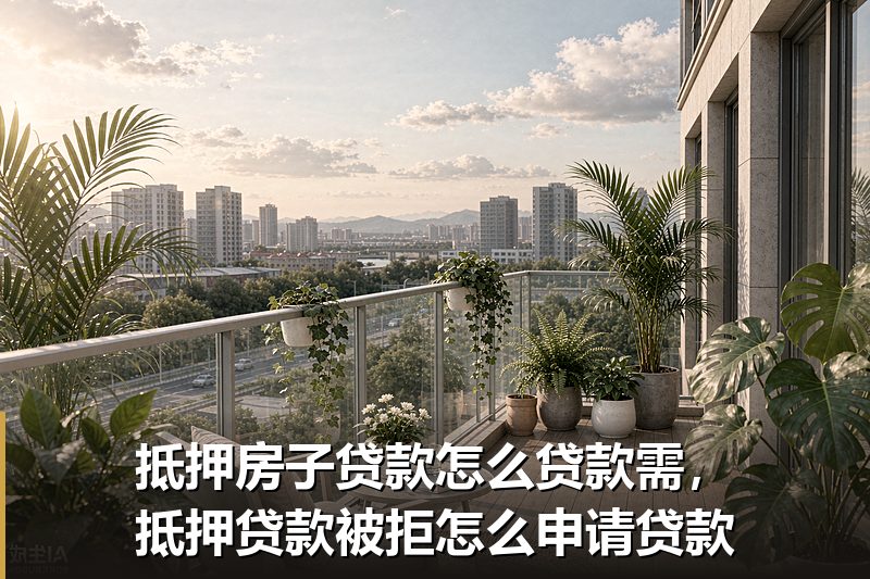 抵押房子贷款怎么贷款需，抵押贷款被拒怎么申请贷款