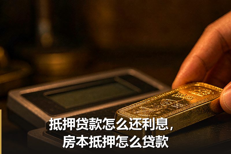 抵押贷款怎么还利息，房本抵押怎么贷款