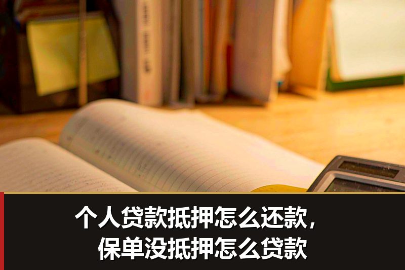 个人贷款抵押怎么还款,保单没抵押怎么贷款 个人贷款抵押怎么还款,保单没抵押怎么贷款