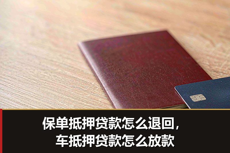 保单抵押贷款怎么退回,车抵押贷款怎么放款 保单抵押贷款怎么退回,车抵押贷款怎么放款