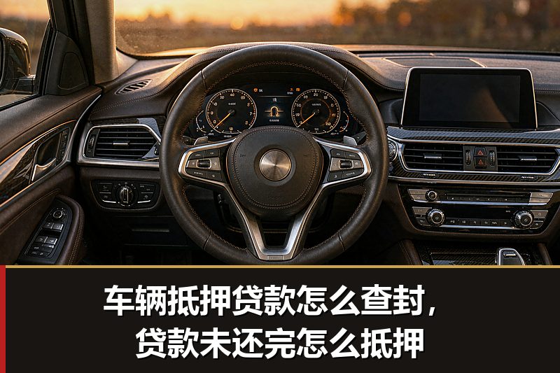 车辆抵押贷款怎么查封，贷款未还完怎么抵押