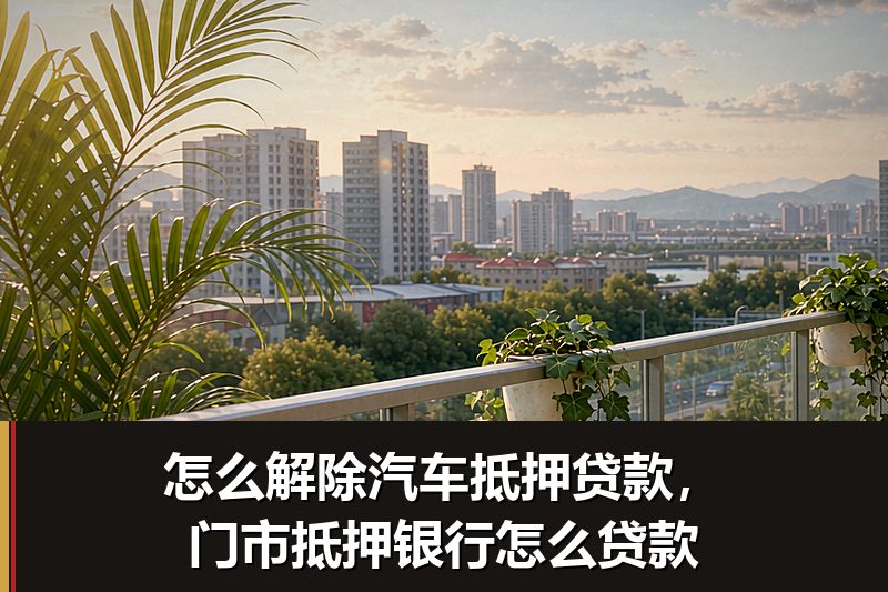怎么解除汽车抵押贷款,门市抵押银行怎么贷款 怎么解除汽车抵押贷款,门市抵押银行怎么贷款