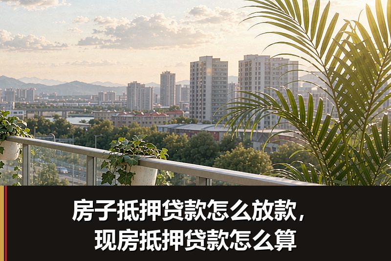 房子抵押贷款怎么放款，现房抵押贷款怎么算