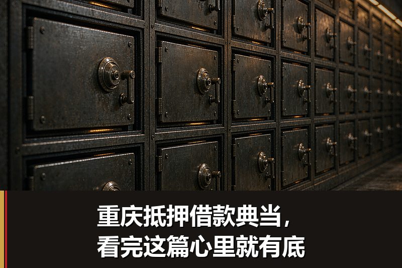 重庆抵押借款典当,看完这篇心里就有底 重庆抵押借款典当,看完这篇心里就有底
