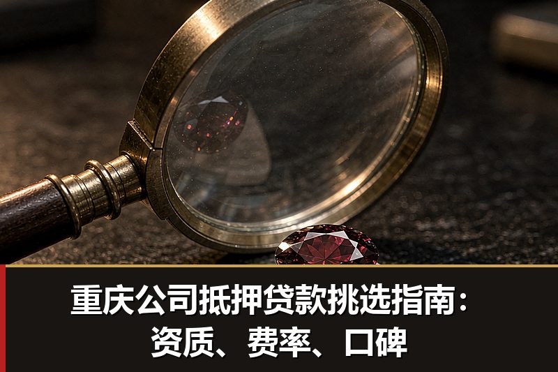 重庆公司抵押贷款挑选指南:资质、费率、口碑 重庆公司抵押贷款挑选指南:资质、费率、口碑