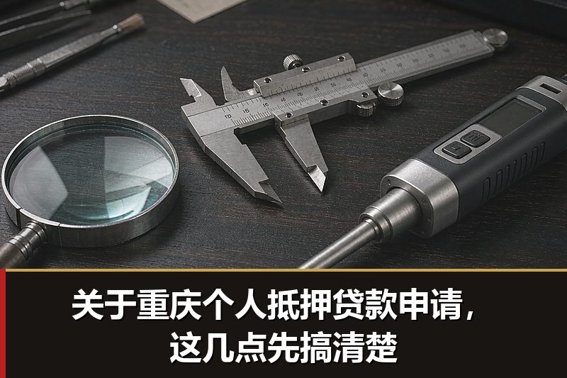 关于重庆个人抵押贷款申请，这几点先搞清楚