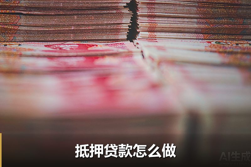 抵押贷款怎么做 抵押贷款怎么做